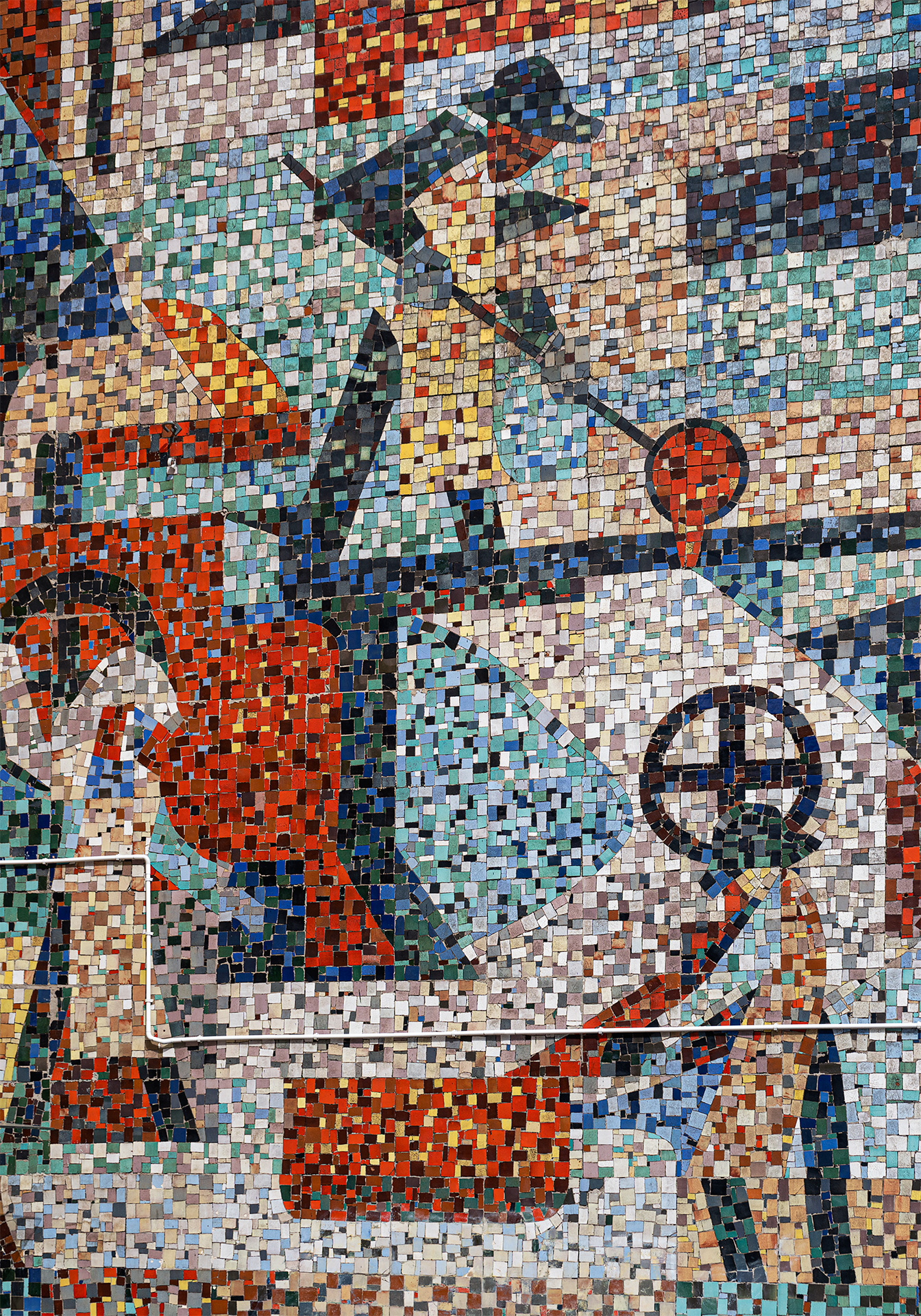Mozaika z hutnikami, Radom. woj. mazowieckie