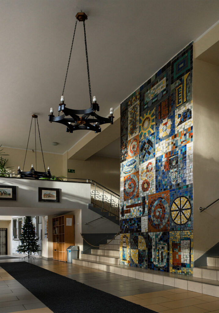 Mozaika w Domu Kultury, Ruda Śląska, woj. śląskie