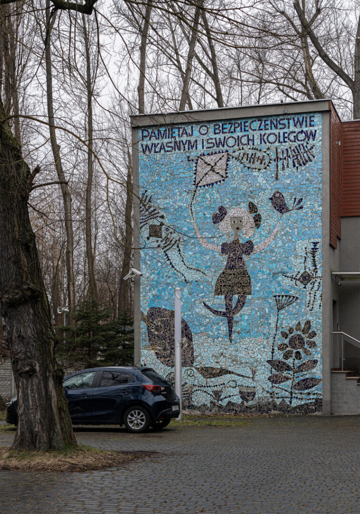 Mozaika o tematyce BHP, Siemianowice Śląskie, woj. śląskie