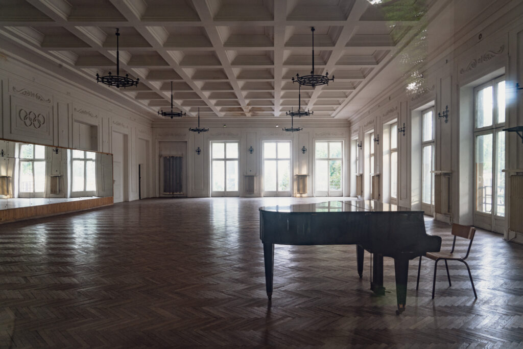 AWF Warszawa - wnętrze sali balowej